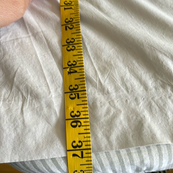 COS Light Grey Crisp Cotton Button Down Asymmetrical Midi Dress, Size 38/S-M - Picture 14 of 16